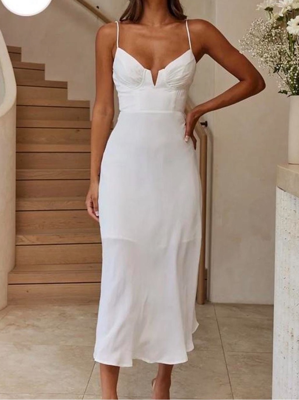 Selfie Leslie White Dress